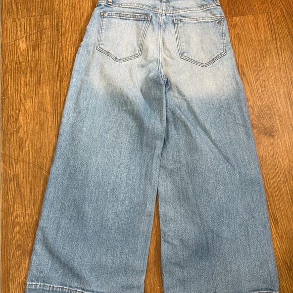 Madewell Women's Light Blue Wide-Leg Jeans - Picture 9 of 16